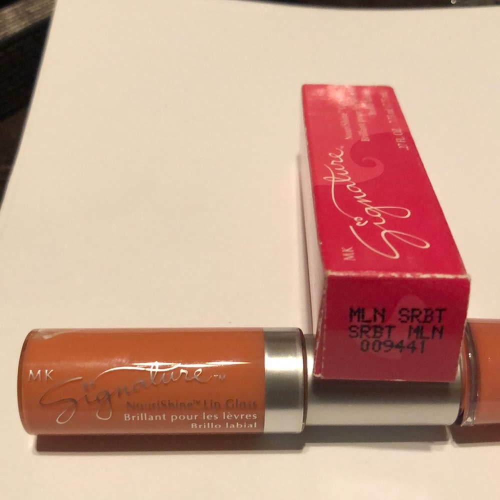NWT-MARY KAY/ Cafe Au Lait, Melon Sorbet, Sun Blossom Nourishing Plus Lipgloss. - Picture 3 of 5